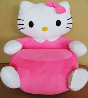 Hello Kitty Kids Plush Inflatable Sofa Chair Red  