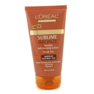  LOreal Sublime Bronze Self Tanning Lotion   Medium Natural Tan 