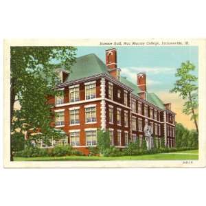   Postcard   Science Hall   Mac Murray College   Jacksonville Illinois