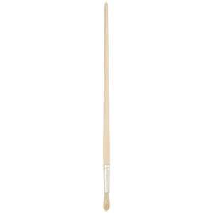 Tanis 00370 Round White Bristle Marking Brush, #6 Size, 9/32 Diameter 