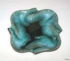 Blue Mountain Art Pottery Small Ashtray / Dish Green Glaze