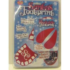 Santas Footprint Plus Bonus Rudolph Footprint 