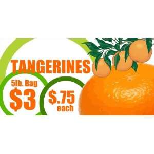  3x6 Vinyl Banner   Tangerines for Sale 