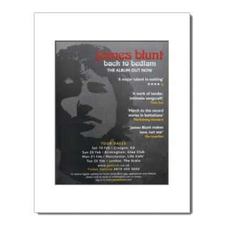 JAMES BLUNT   Chasing Time   Matted Mini Poster  
