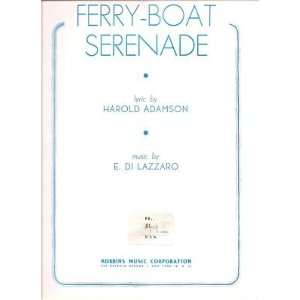  Sheet Music Ferry Boat Serenade Adamson Lazzaro 14 