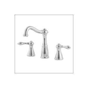   M0BK Satin Nickel Marielle Widespread Faucet with Po