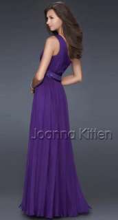   JK One Shoulder Chiffon Formal Gown Evening Dress/Party Dress  