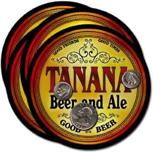  Tanana, AK Beer & Ale Coasters   4pk 