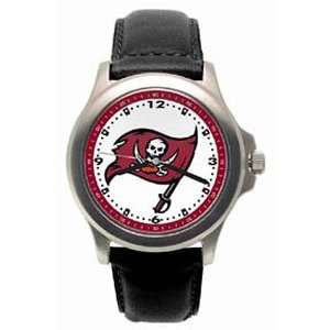  LogoArt Tampa Bay Buccaneers Rookie Leather Watch   Tampa 