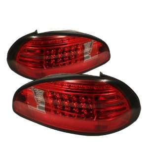   Grand Prix Led Taillights/ Tail Lights/ Lamps   Red Clear Performance