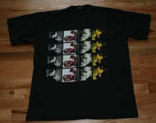 Vtg 1994 Phil Collins Tour black Tee Shirt XL men women  