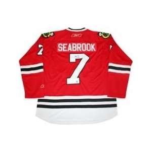 Brent Seabrook Autographed/Hand Signed Pro Jersey