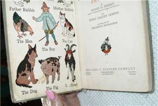 Vintage Book The New Winston Primer School K 1st grade pre 1920s The 