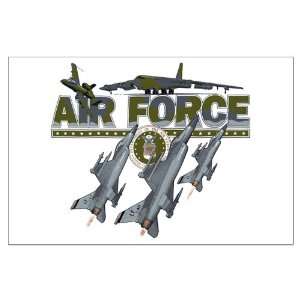  Large Poster US Air Force with Planes and Fighter Jets 