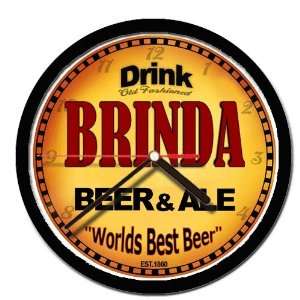  BRINDA beer and ale cerveza wall clock 