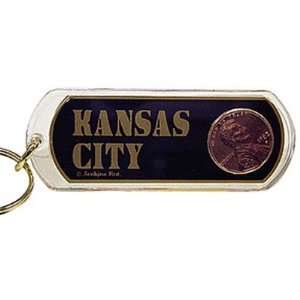   Missouri (kc) Keychain Lucky Penny (pack Of 96) Pack of 96 pcs Beauty