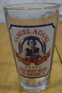VINTAGE STYLE SAMUEL ADAMS Boston Lager BEER GLASS CUP  