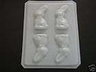  BUNNY EASTER 3D Soap Chocolate Clay Mold items in A Treasure Box 