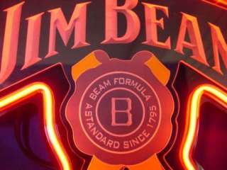 SD254 Jim Beam Bar Beer Pub Drink Neon Light Sign  