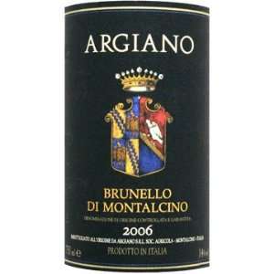  2006 Argiano Brunello Di Montalcino 750ml Grocery 