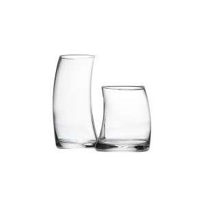 Libbey 16 Piece Swerve Glassware Set Glass Glasses NEW  