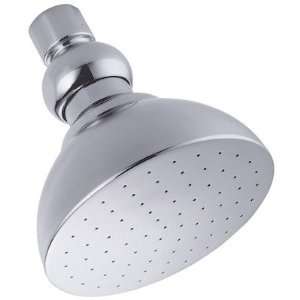  4 Lamp Downpour Shower Head with Arm in Chrome