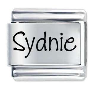  Name Sydnie Italian Charms Bracelet Link Pugster Jewelry