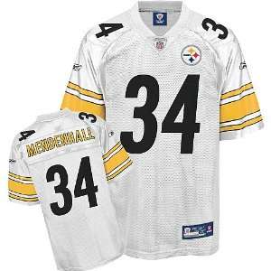 Pittsburgh Steelers Rashard Mendenhall White Replica Football Jersey 
