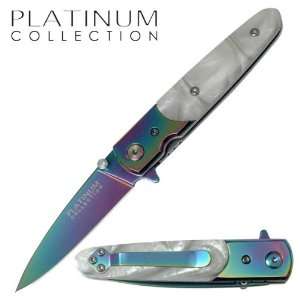   style stiletto fast Spring Assisted Knife yc438p 
