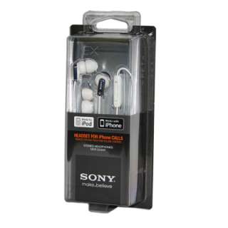 Sony MDR EX38iP/WHI EX Earbuds with iPod Remote (White)   Brand New in 