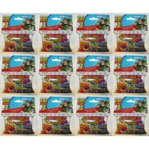 12 Pack Lot of Disney Toy Story 3 Series 3 Logo Silly Bandz 240 Bands