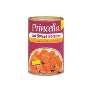  Princella Sweet Potato Cut Yams in Light Syrup (Pack of 24 