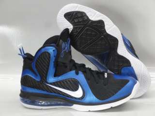 Nike Lebron 9 Kentucky Blue Black White Sneakers Mens Size 9  