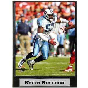  Keith Bulluck White Jersey Photograph Nested on a 9 x 