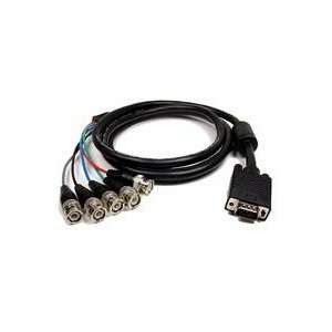  3 Foot SVGA to 5 BNC Cable Electronics