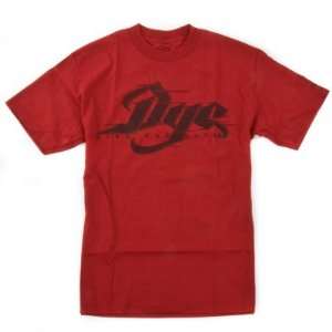 Dye Streamline   Mens T Shirt   Red