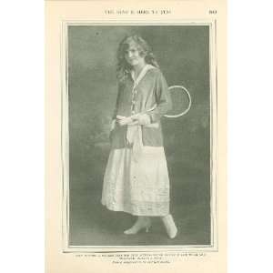  1918 Print Actress Mary Minter 