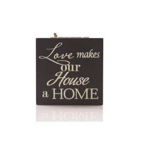   Gifts Music Box Love makes House a Home Plays Love Splendored Thing