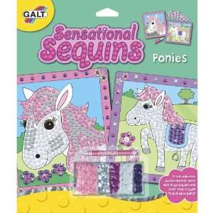  Galt Sensational Sequins Ponies Toys & Games