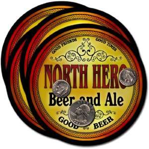  North Hero , VT Beer & Ale Coasters   4pk 