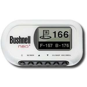  Bushnell Neo Plus Golf GPS Rangefinder   White w/ $50 