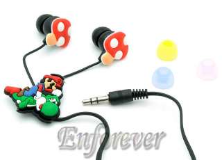 Super Mario Bros 3.5mm Headset Earphone Earbud^HP1072  