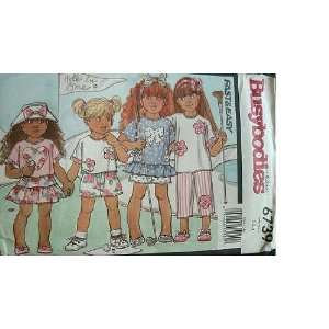   BUSYBODIES BY BUTTERICK FAST & EASY PATTERN 6739 Arts, Crafts