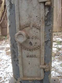 Hill clarke & Co Wells Bros Vintage Industrial Pedestal Grinder 