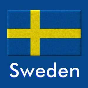  Swedish Flag Fridge Magnet