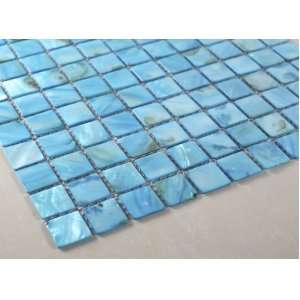  Blue Shell   1x1 Blue Shell Tile (1/8 Thickness)