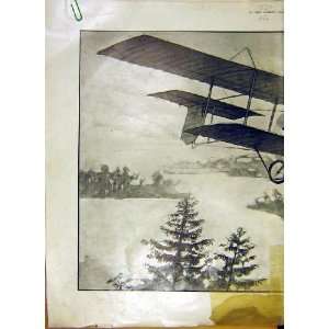 Byplane Painting Advent Little Miss Salmon Print 1914  