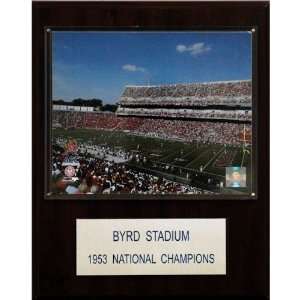  NCAA Football Byrd Stadium Plaque
