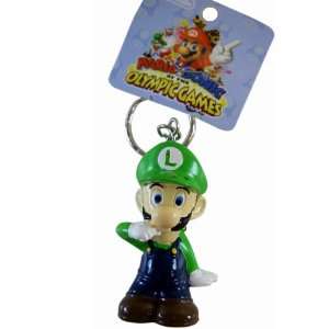 Super Mario Bros.   Standing Standing Luigi Keychain 