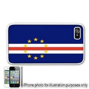  Cape Cabo Verde Flag Apple Iphone 4 4s Case Cover White 
